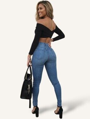Famous Classic High Waist Skinny Jeans By Fashion Nova